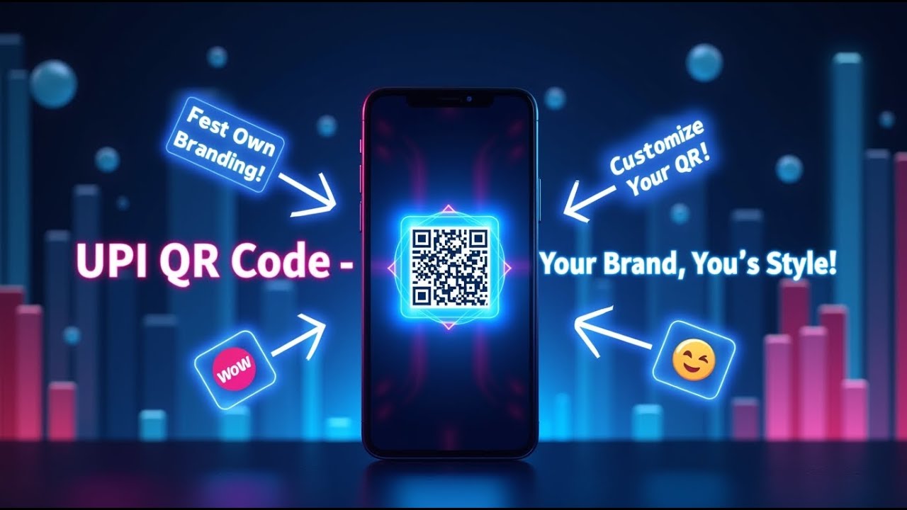 🔥 UPI Share: Customize Your QR Code with Your Own Branding! 🚀📲