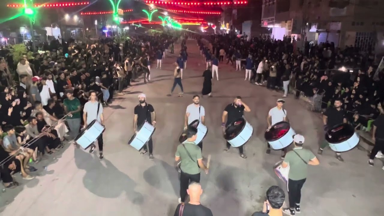 موكب انصار الحسين اقوى نزله زنجيل حي التراث