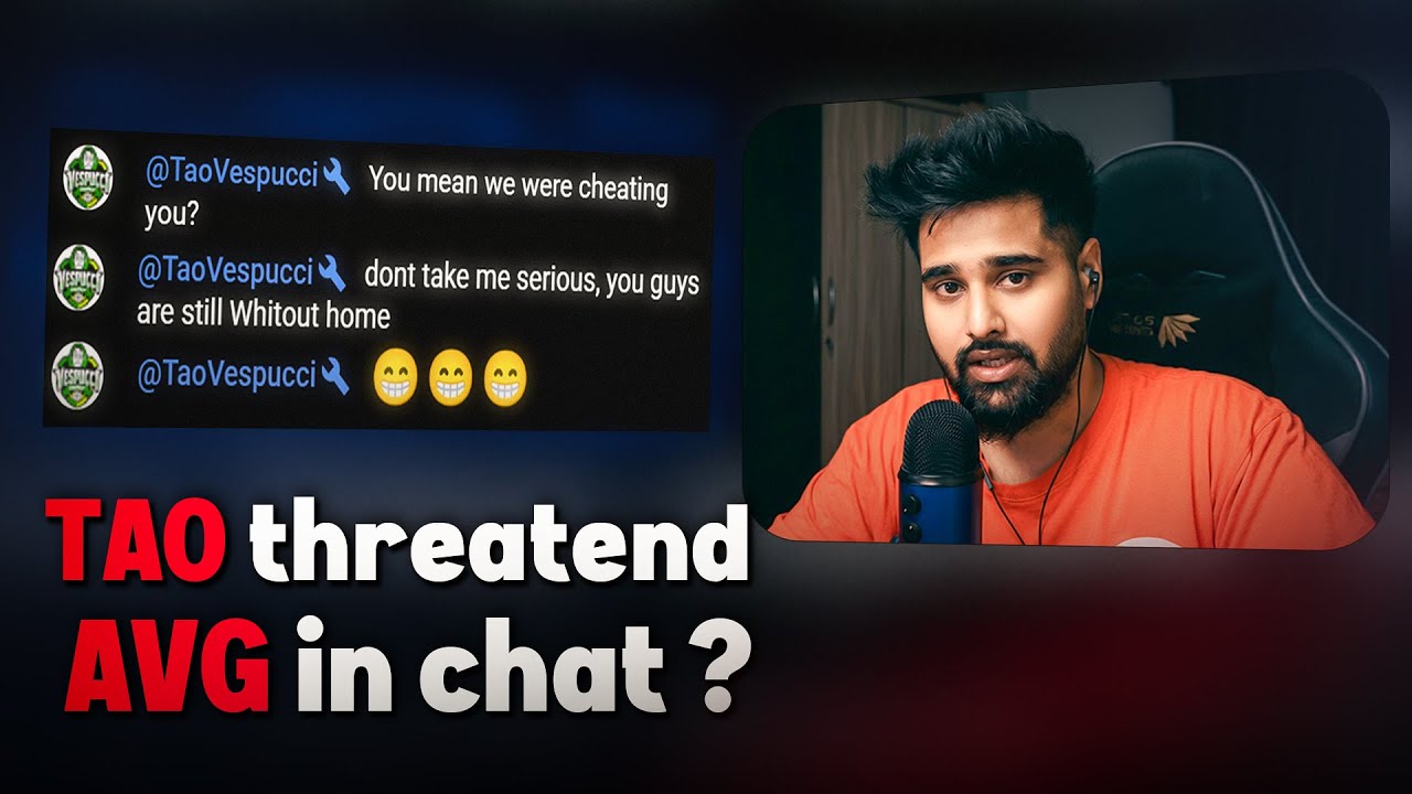 @Tao Vespucci  Crossed Into AVG’s Chat and Things Escalated 🤯