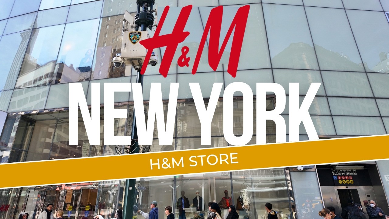 Внутри магазина H&M в Нью-Йорке: 34-я улица