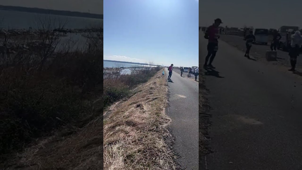 【約40km地点】第8回 茨城100kウルトラマラソンin鹿行
