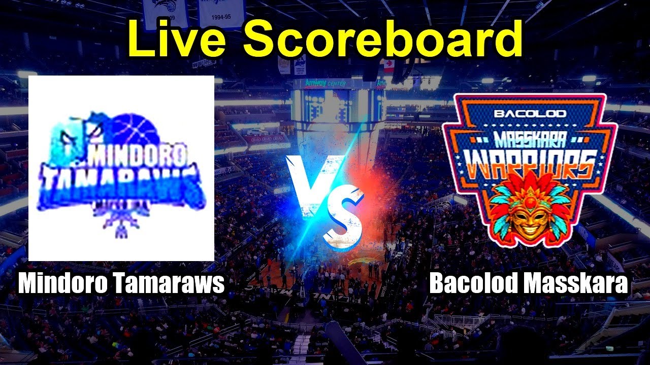 Mindoro Tamaraws vs Bacolod Masskara Live Score - Philippines Philippines MPBL
