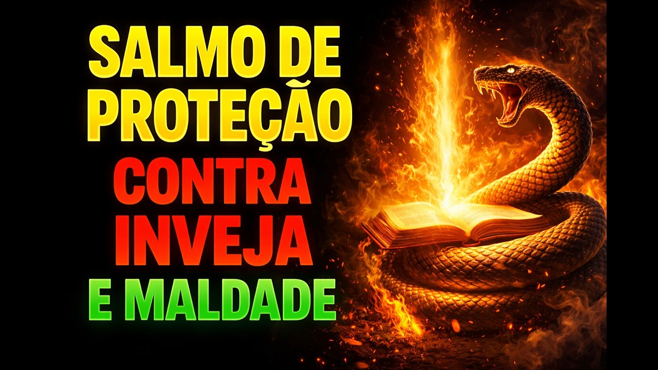 SALMO 70 – Oração Poderosa de Proteção Contra Inveja, Maldições, Bruxaria e Palavras Malignas