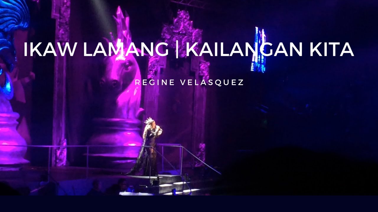 Regine Velasquez - Ikaw Lamang | Kailangan Kita (The Songbird and The Songhorse)