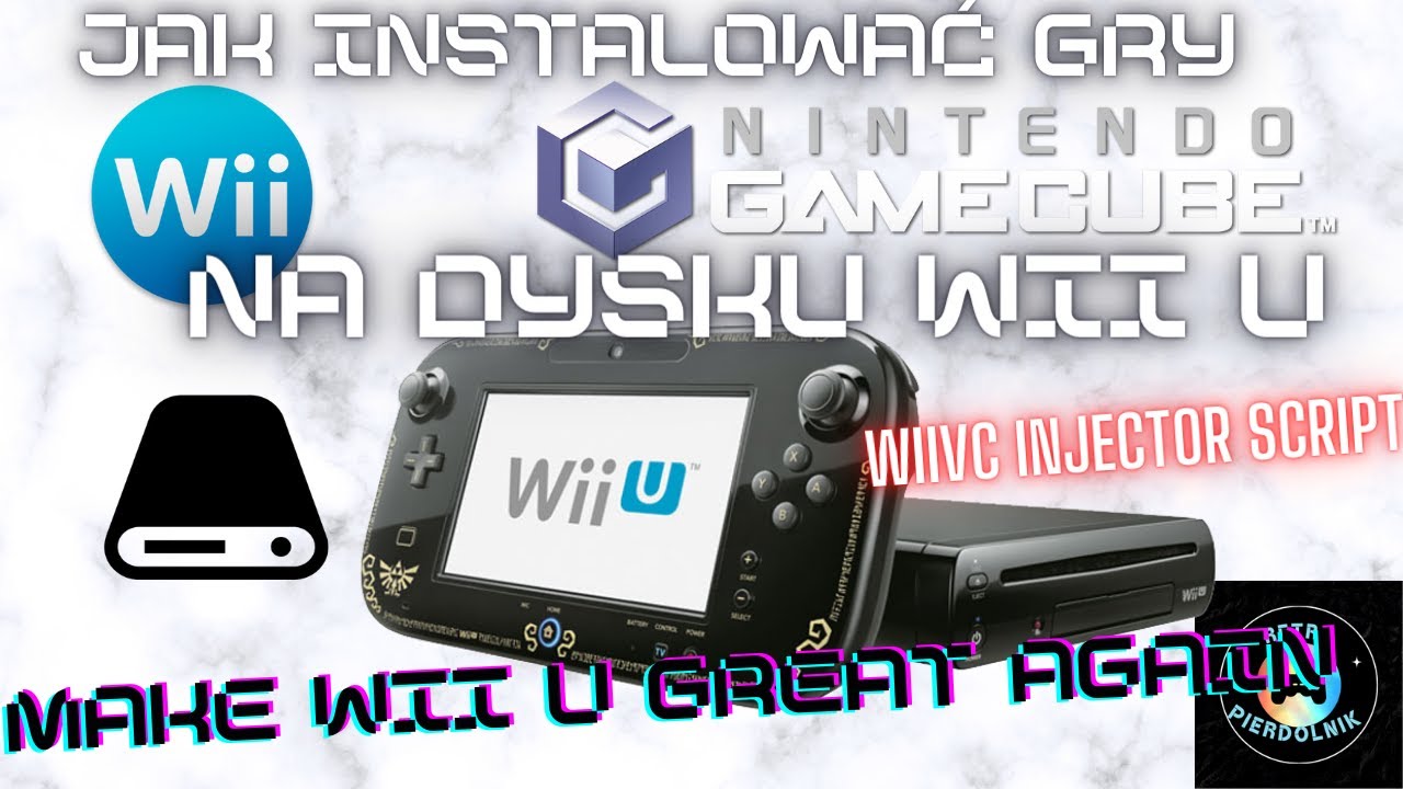 Jak instalować gry Wii oraz Gamecube na dysku twardym WiiU? WiiVC Injector Script Tutorial/ Guide