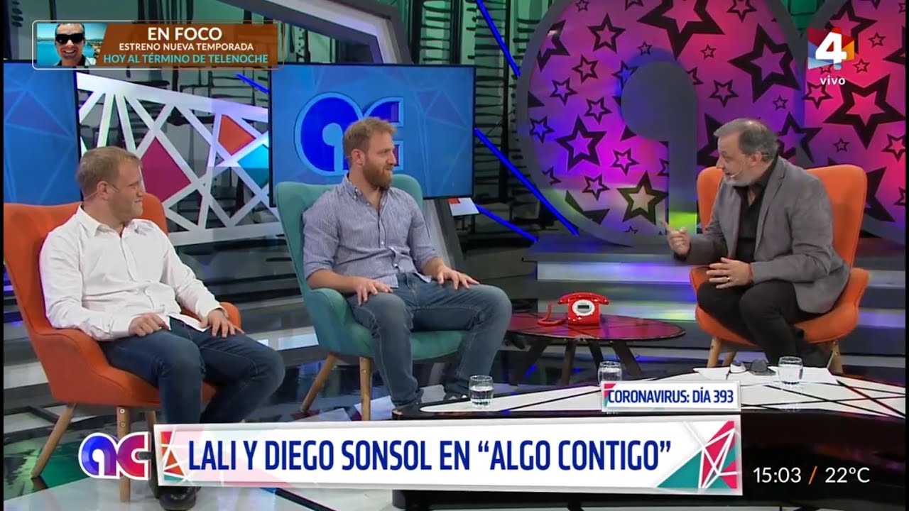 Algo Contigo - Lali y Diego Sonsol recuerdan a su pap&aacute;: 
