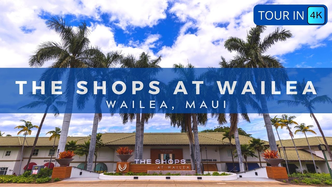 BEST SHOPPING IN MAUI | Tour and Explore The Shops at Wailea