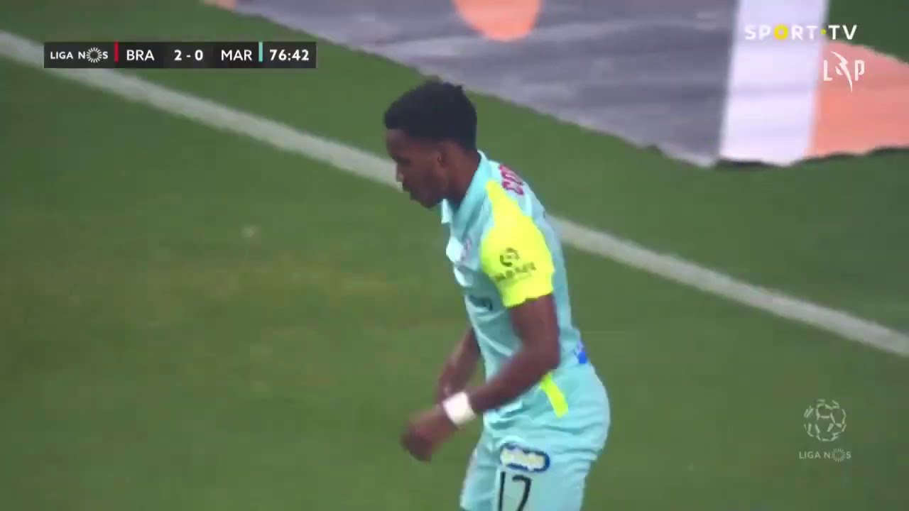 Goal | Golo Milson: SC Braga 2-(1) Mar&iacute;timo (Liga 20/21 #13)