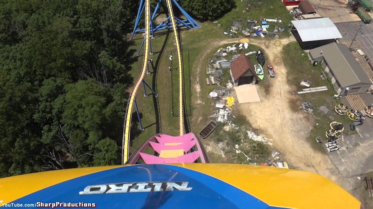 Nitro (On-Ride) Six Flags Great Adventure
