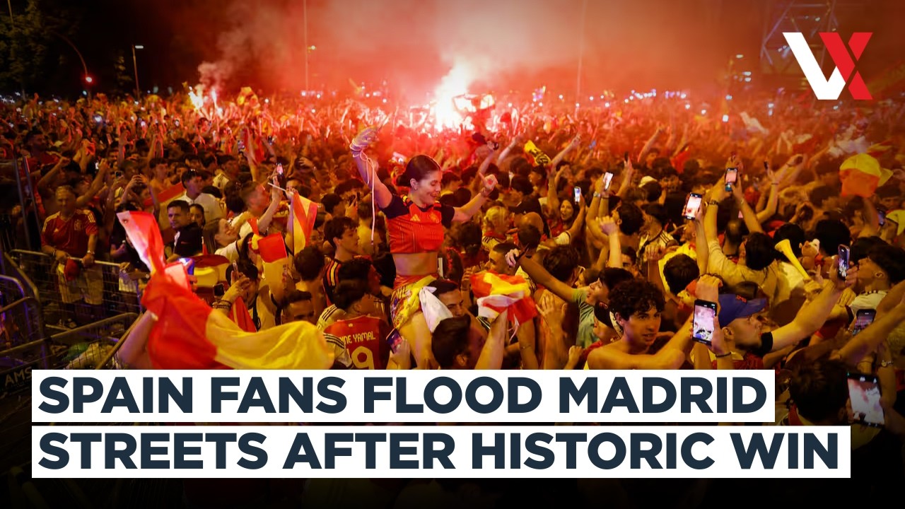 Spain's World Cup Glory Sparks Massive Street Celebrations Across Madrid | VERTEX