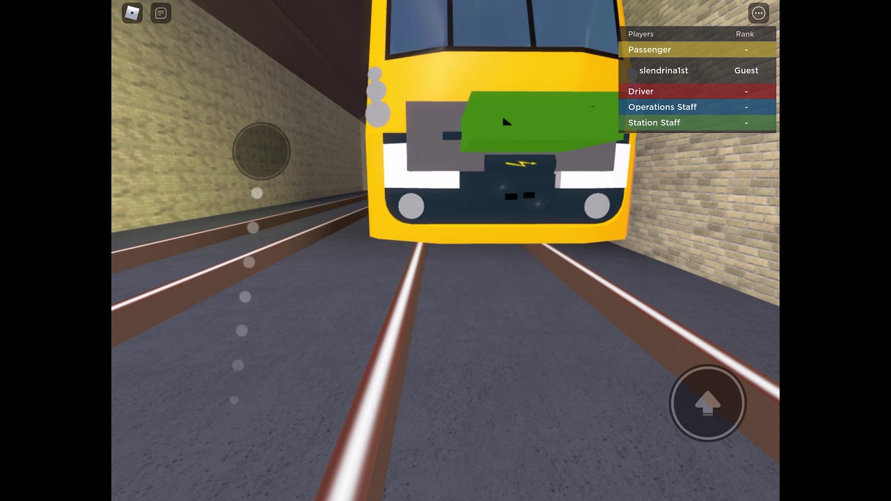 Roblox: driving the Sydney trains to epping