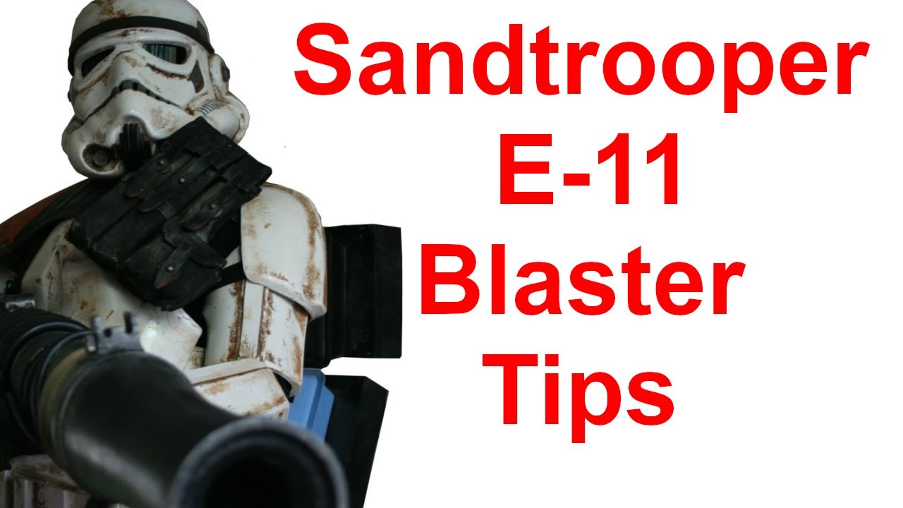 501st Legion Sandtrooper Armor - E11 Blaster