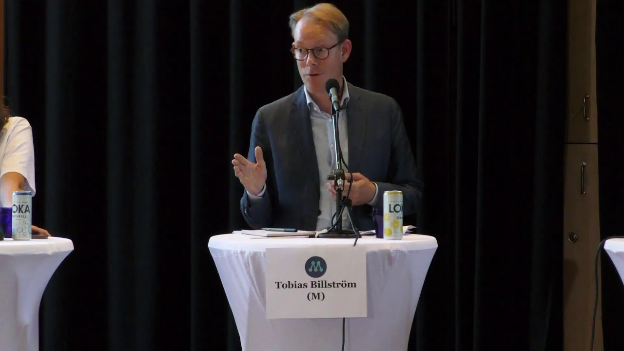Nacka gymnasium - Politikerutfrågning 25 augusti