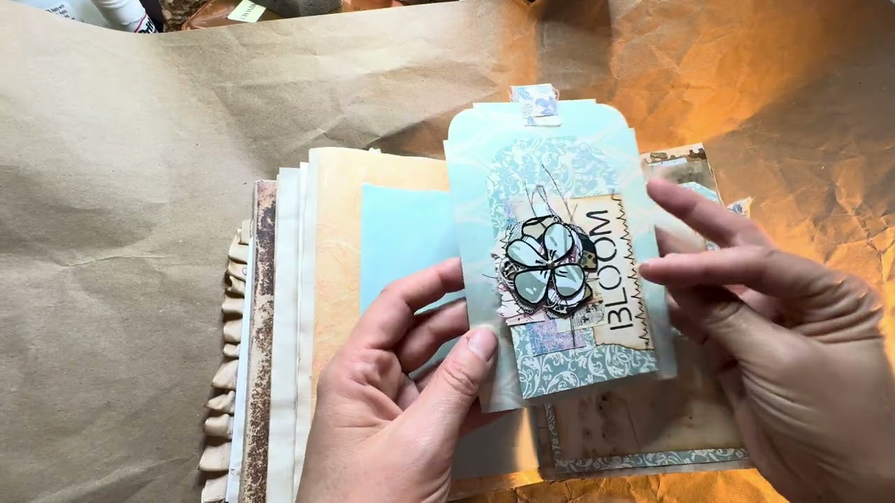 February Junk Journal, Handmade