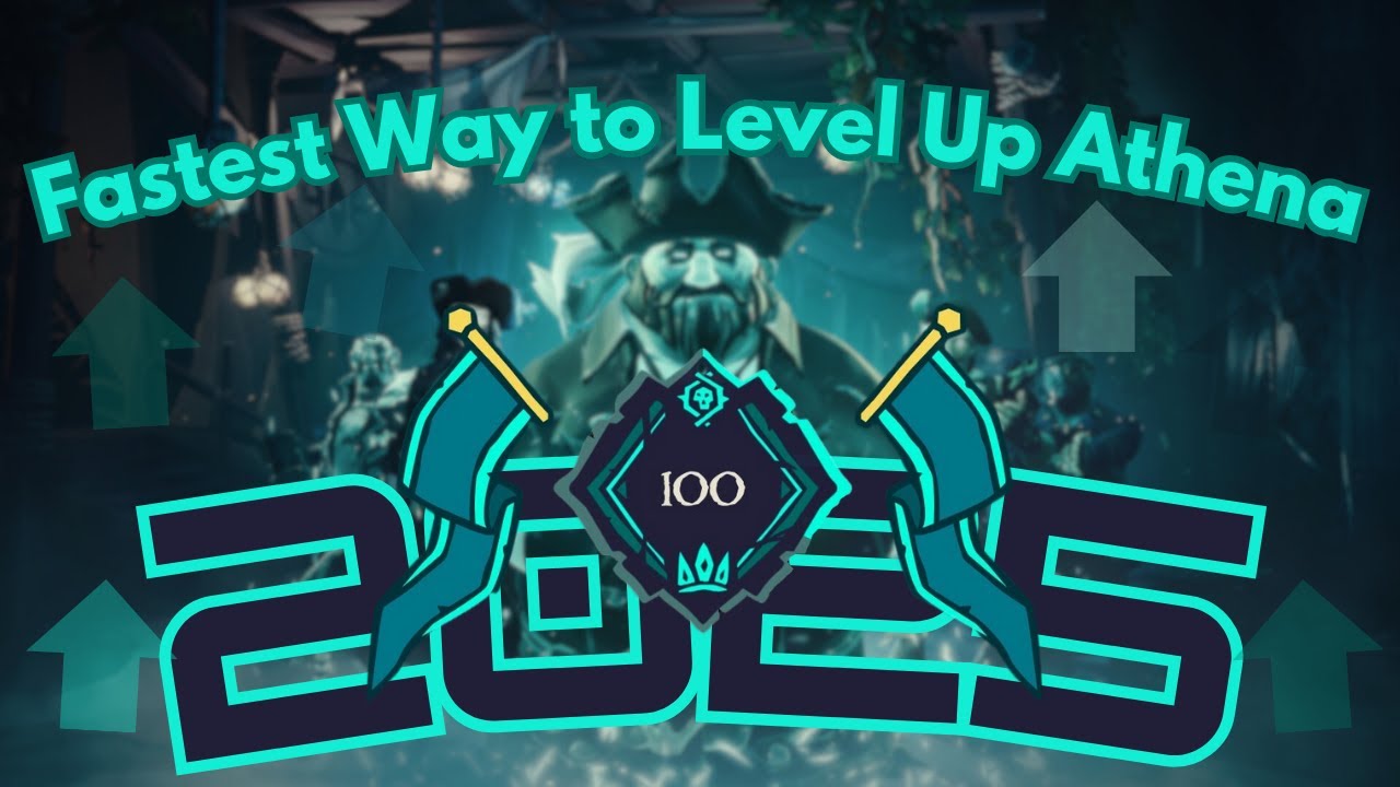 Fastest Way to Level Up Athena in 2025 | Solo-Friendly & No PvP Needed! | Sea of Thieves
