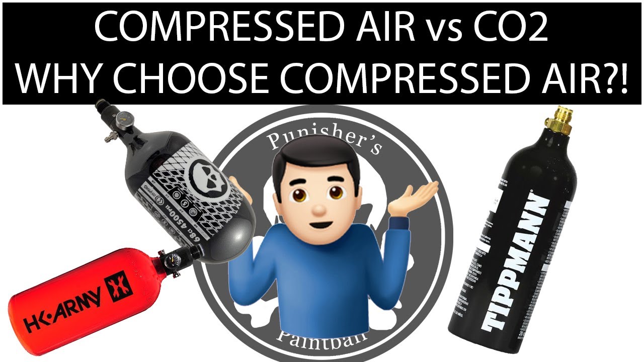 Is Compressed Air Better Than CO2 for Paintball? - HPA vs CO2 and Why Compressed Air is Better