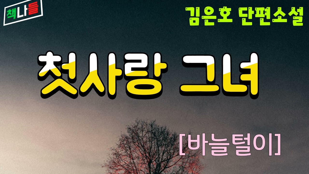 잠자리에서 또 듣고 싶은 소설 | 바늘털이 |김은호 | '인간과 문학' 신인상 당선작