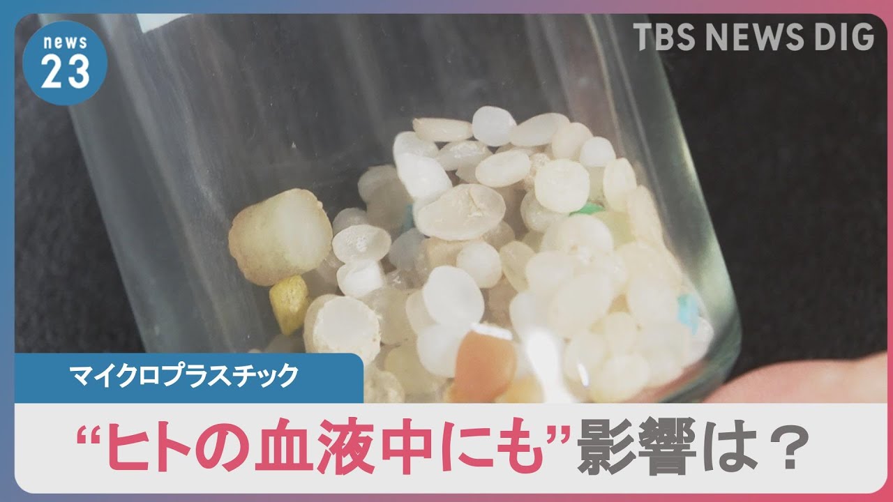 洗濯排水や海、魚、さらには人の血液中からも検出される「マイクロプラスチック」人体に影響は？｜TBS NEWS DIG