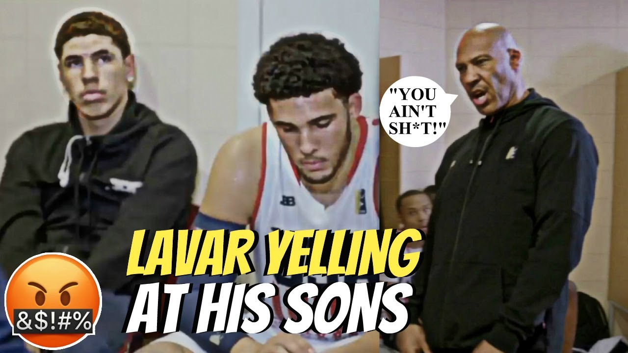 Lavar Ball Yelling At LaMelo, LiAngelo, & Lonzo Compilation! - Ball In The Family