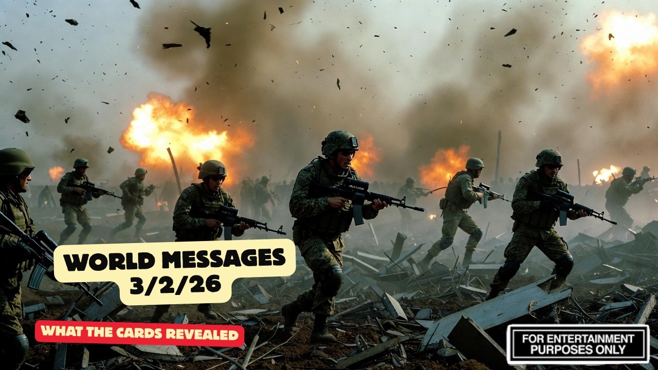 World Messages 🌎 3/2/26 The Pulse: What the World is Feeling Right Now ❤️‍🩹