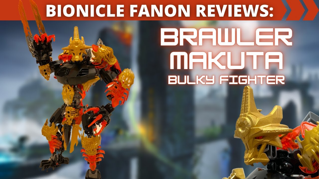 Brawler Makuta: Bionicle G2 Fanon Review