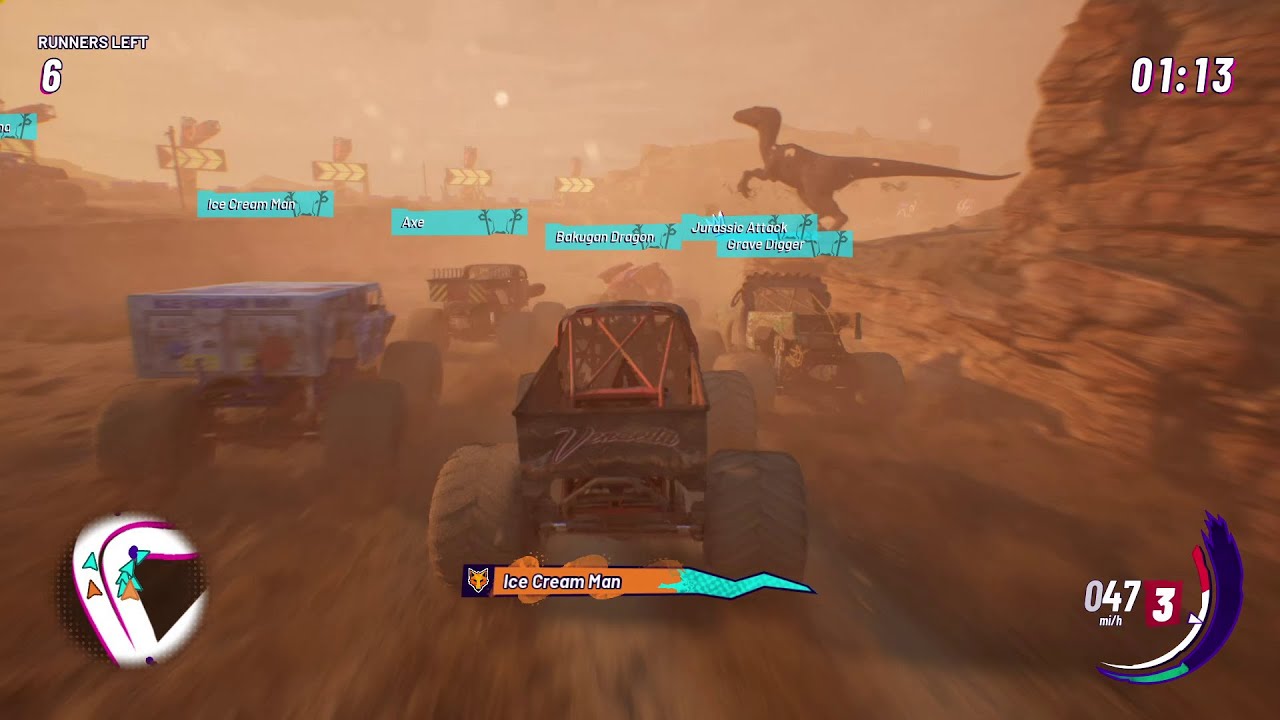 Monster Jam Showdown | Showdown Tour | Death Valley | Dusty Canyon Gameplay