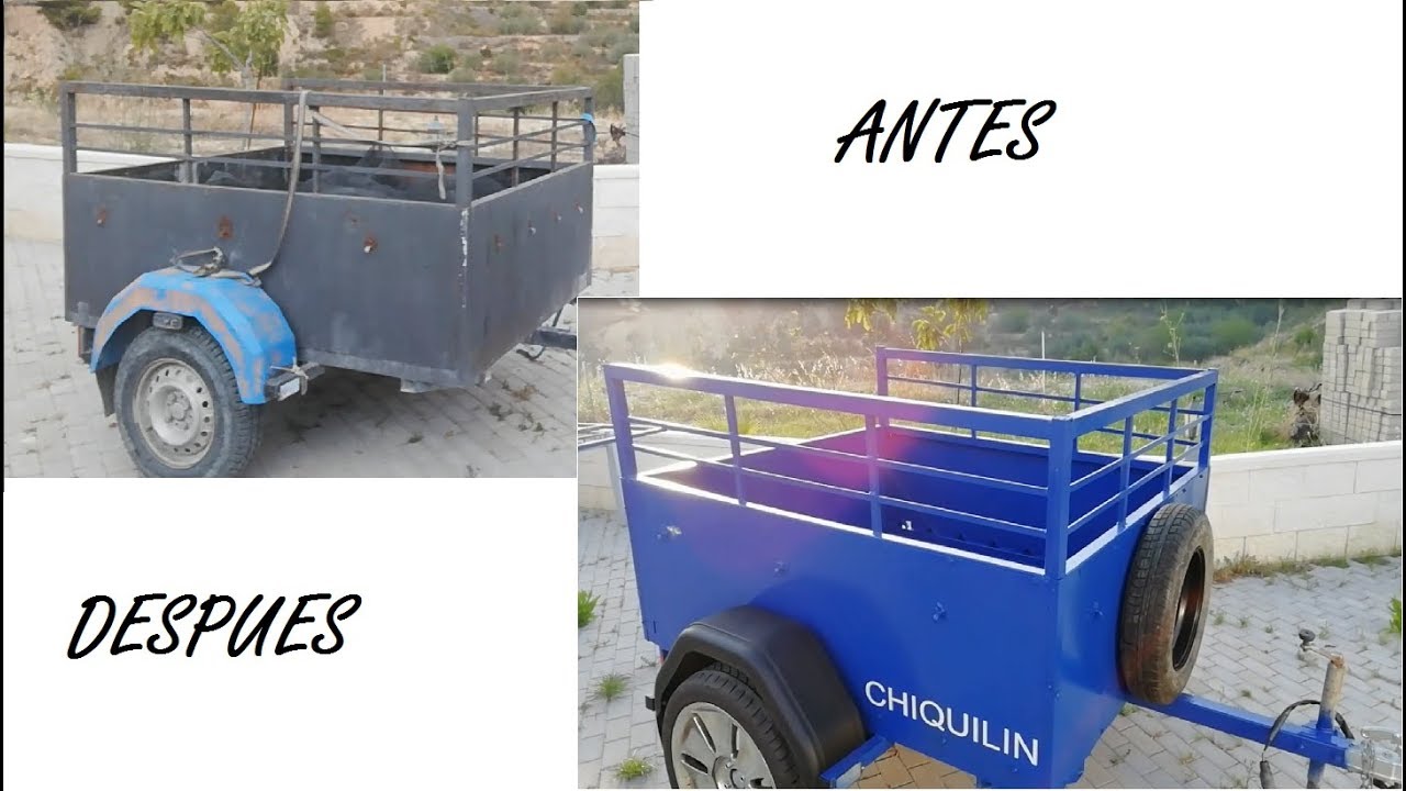 RESTAURACIÓN DE REMOLQUE LIGERO