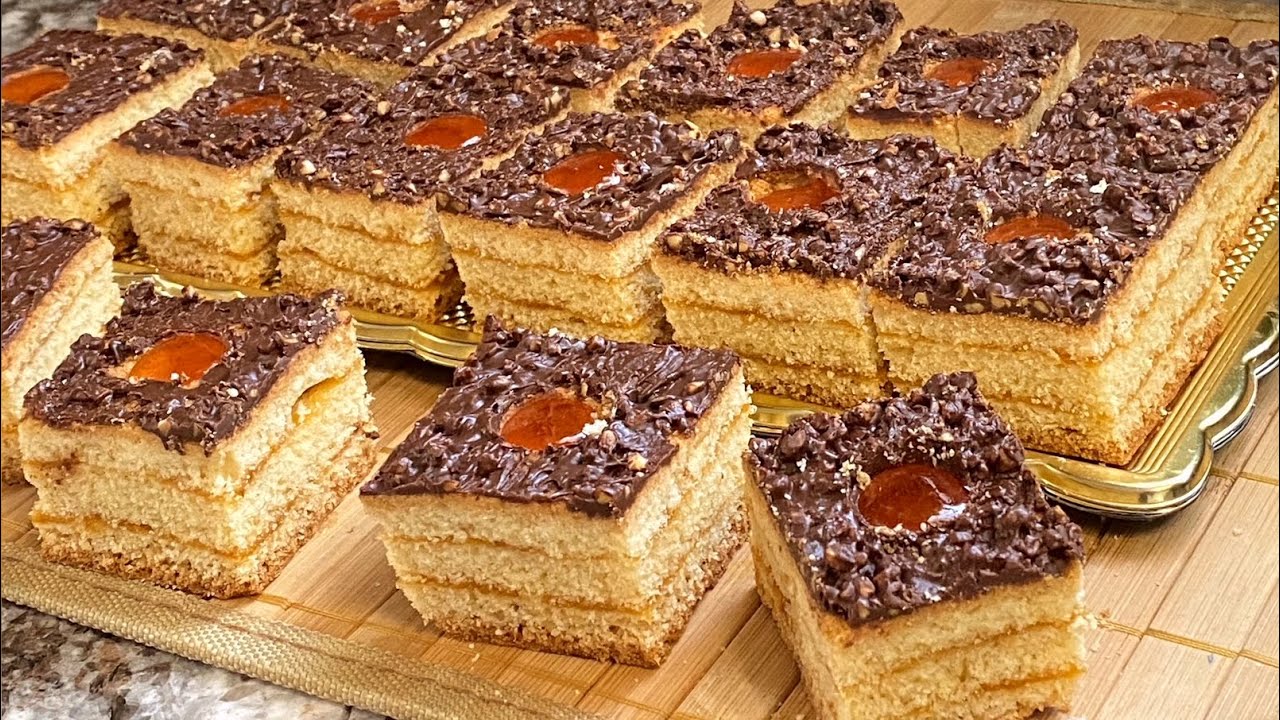 Sablé 3 couches حلوة جافة بالمعجون صابلي 3 طبقات شافتها صحبتي قاتلي ديريها لنا قتلها راني دايرتها غي