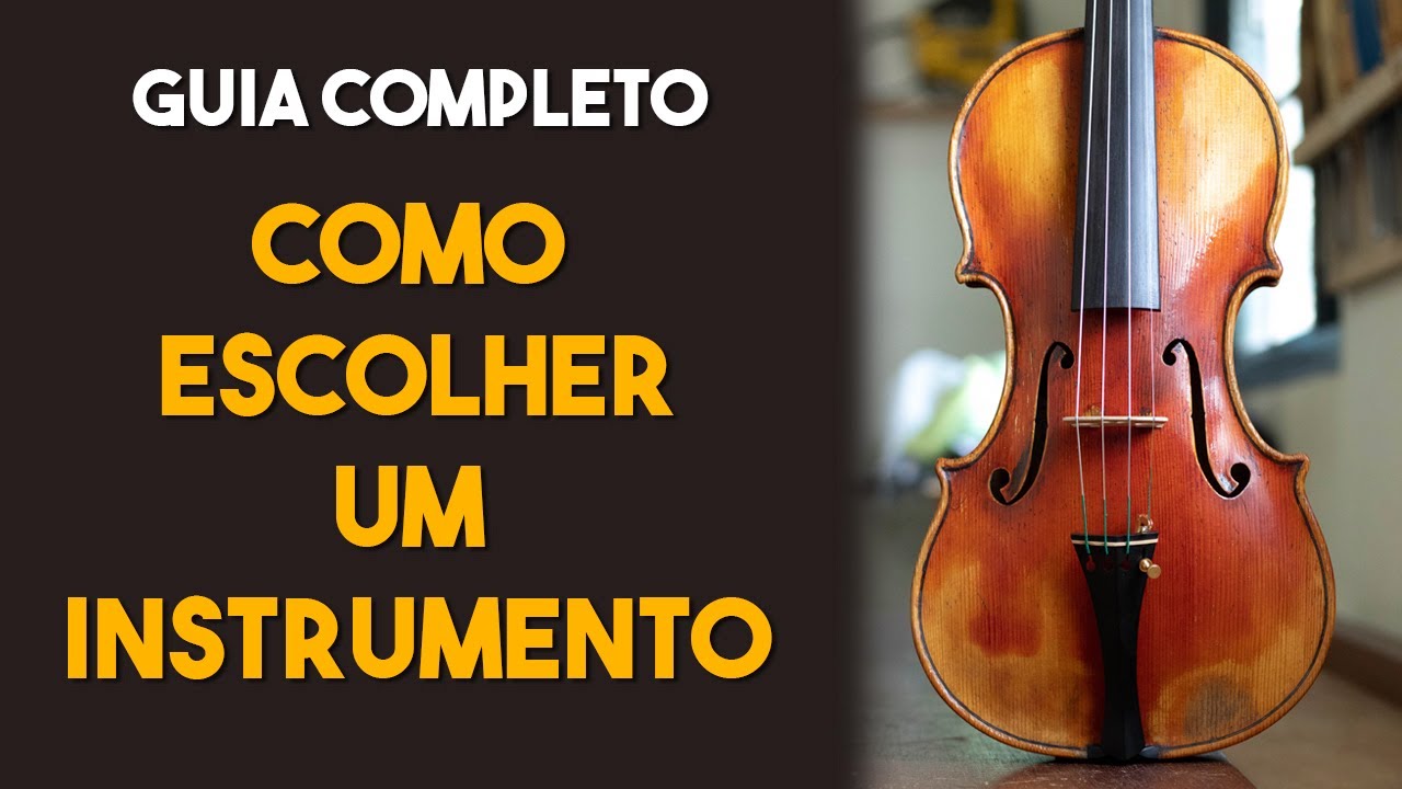 A ESCOLHA DE UM INSTRUMENTO - GUIA COMPLETO 🚨 | LUTHIER WILLIAN VASCONCELLOS