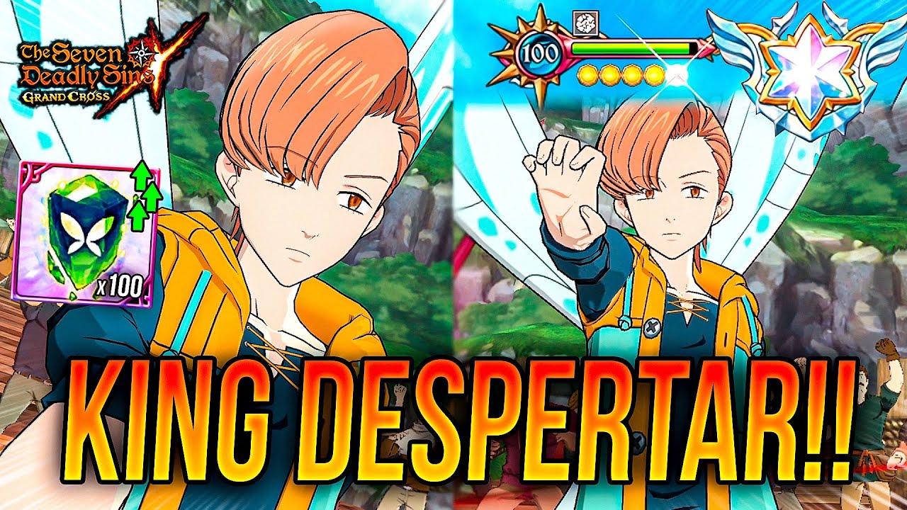 KING ULTRA DESPERTADO!!! DOBLE ATAQUE ÁREA SUPPORT 7DS TEAM  PVP! 🙂 | Seven Deadly Sins: Grand Cross