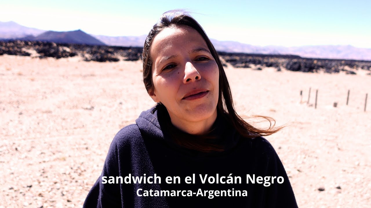 volc&aacute;n negro espectacular (video 4k)