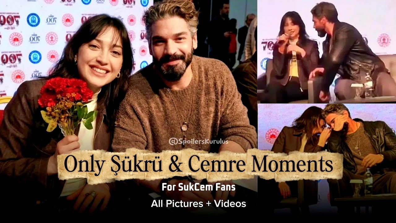 All only Ş&uuml;kr&uuml; & Cemre Moments from the event🌹 &bull; [Highly Requested by SukCem fans] #kuruluşorhan