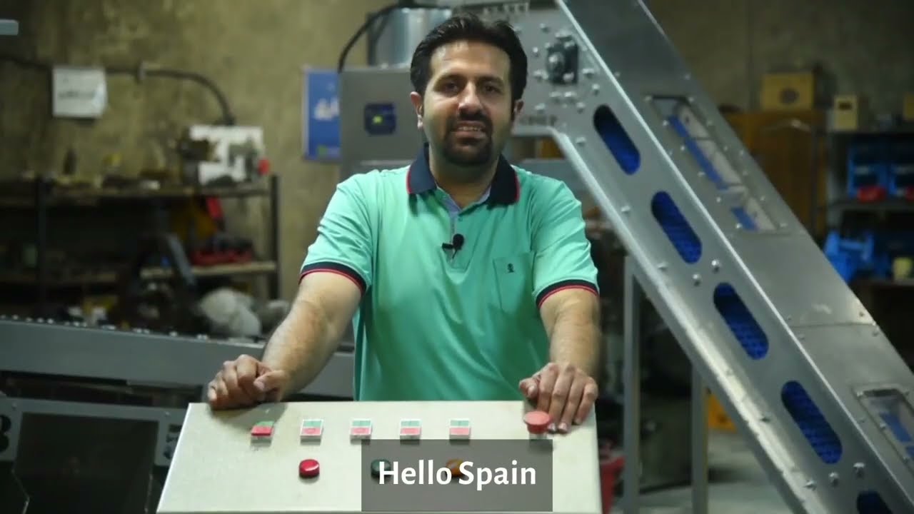 Exporting the pistachio processing line of Seyfi Industrial Group to Spain