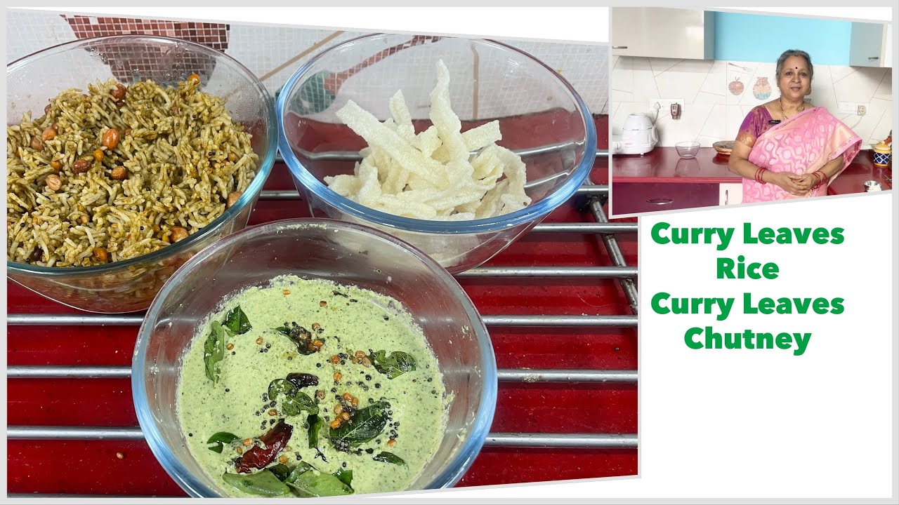 2 Amazing Curry Leaves Recipes I