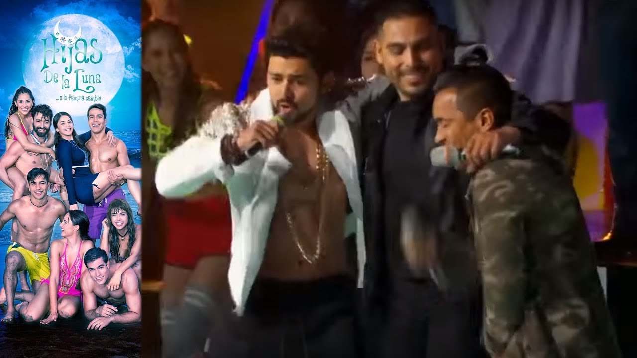 Espinoza Paz y Miguel Martínez en Hijas de la luna - Televisa
