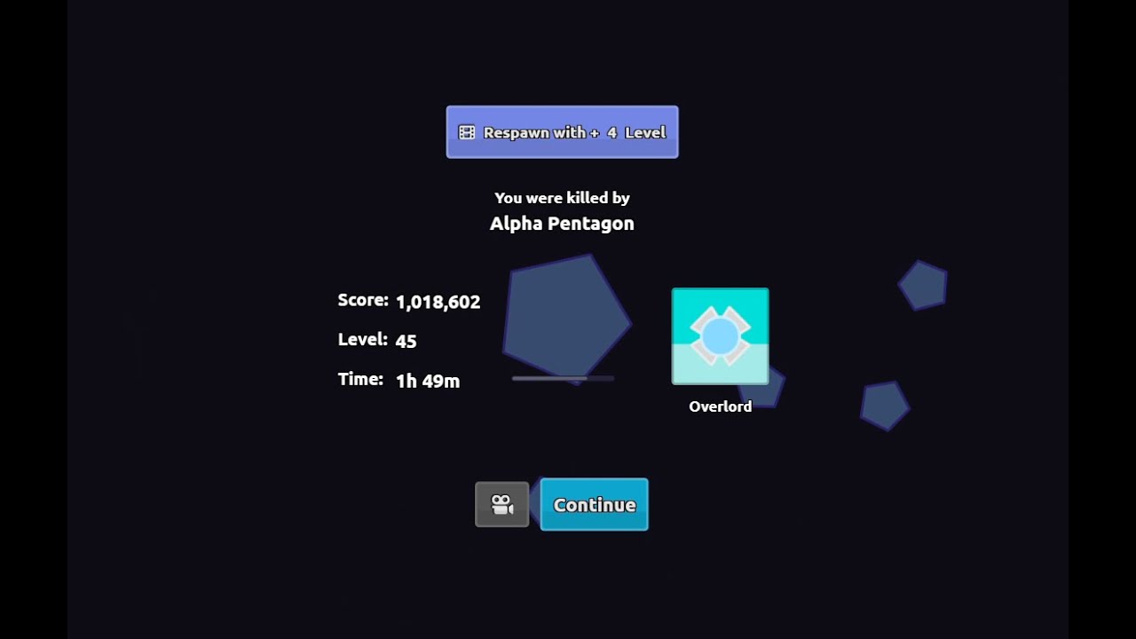 Diep.io Overlord 1.0m | #57 | SG 4TDM