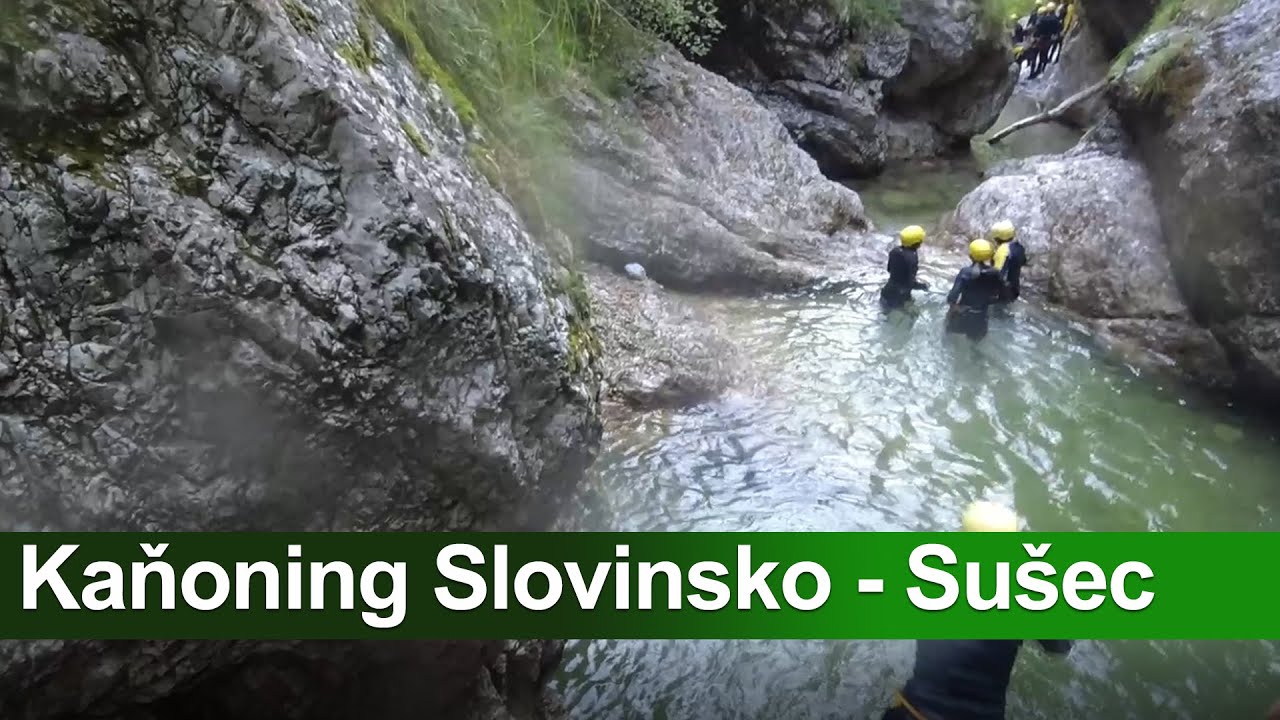 Canyoning Slovenia - Sušec