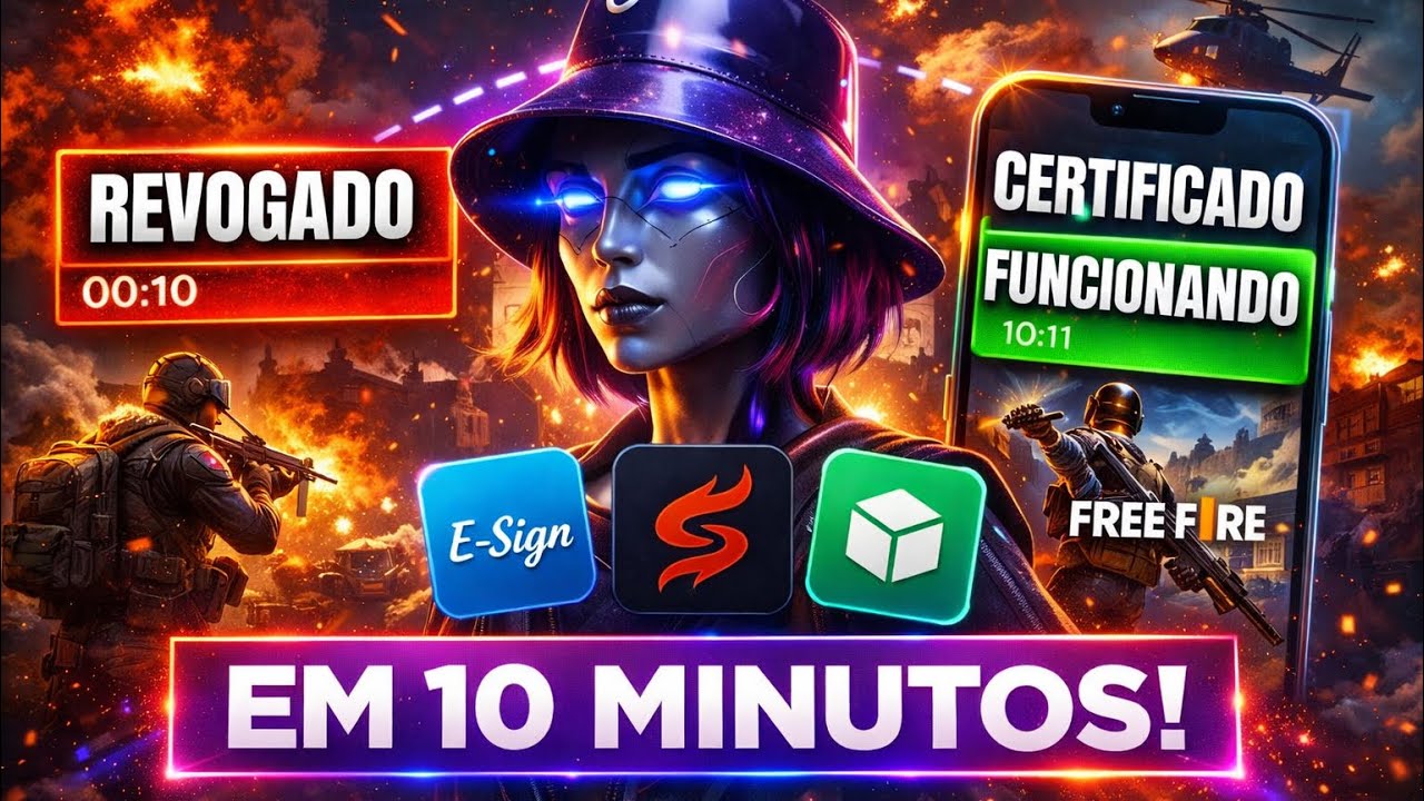 Certificado grátis do esign e Gbox liberado assinado hoje 😍❤️ xit grátis painel Aarão ios 