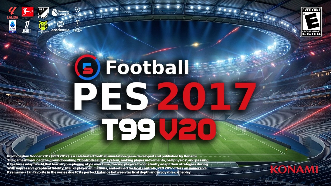 PES 2017 t99 Patch 2026 PC Last Update + How to Install