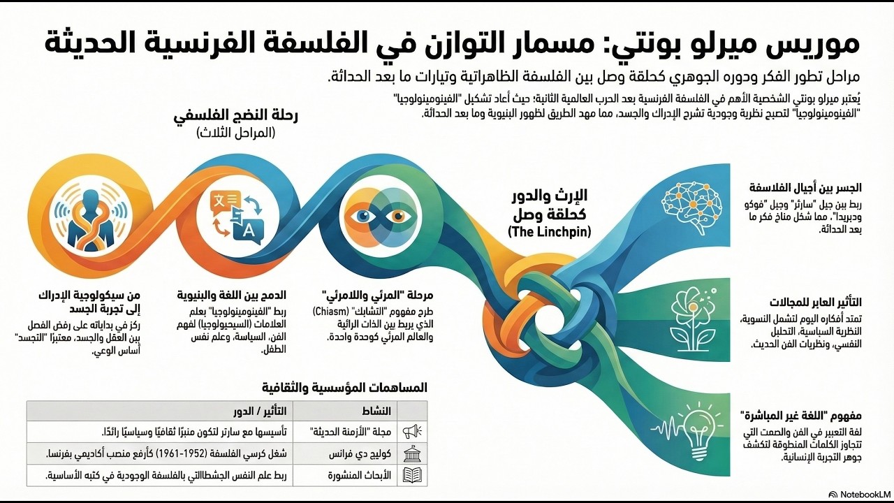 ميرلو پونتي - مسمار التوازن في الفلسفة الفرنسية الحديثة