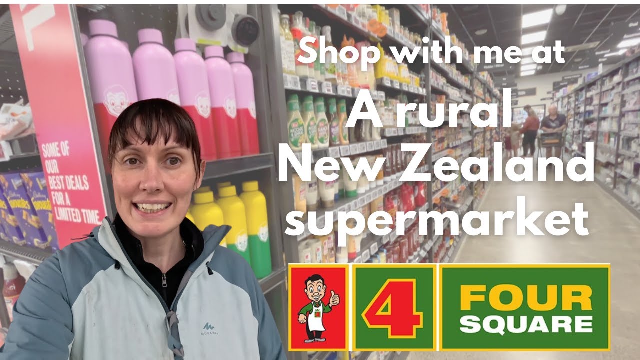 Food Shopping in Small Town New Zealand Four Square 🛒 Essential Road Trip Guide