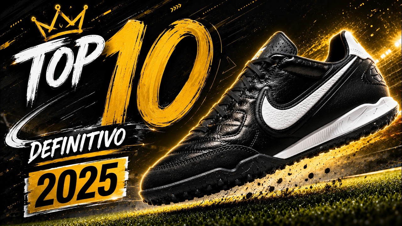 TOP 10 2025 – As Chuteiras de Society Que Realmente Valem o Investimento