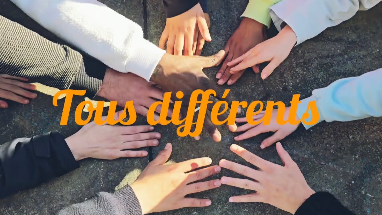 Tous différents - Le Clip (Nouveauté 2025)