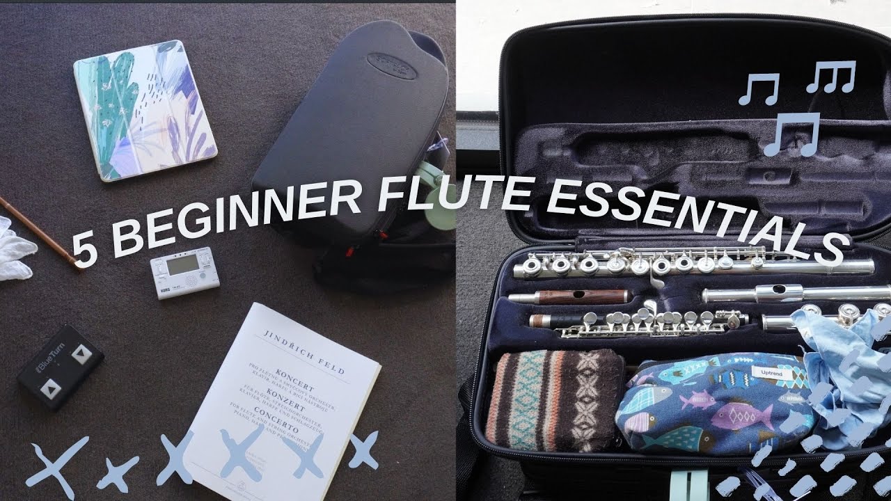 🎻5 Things Beginner Flute Players Need🎵✨ | Beginner Flute Gear