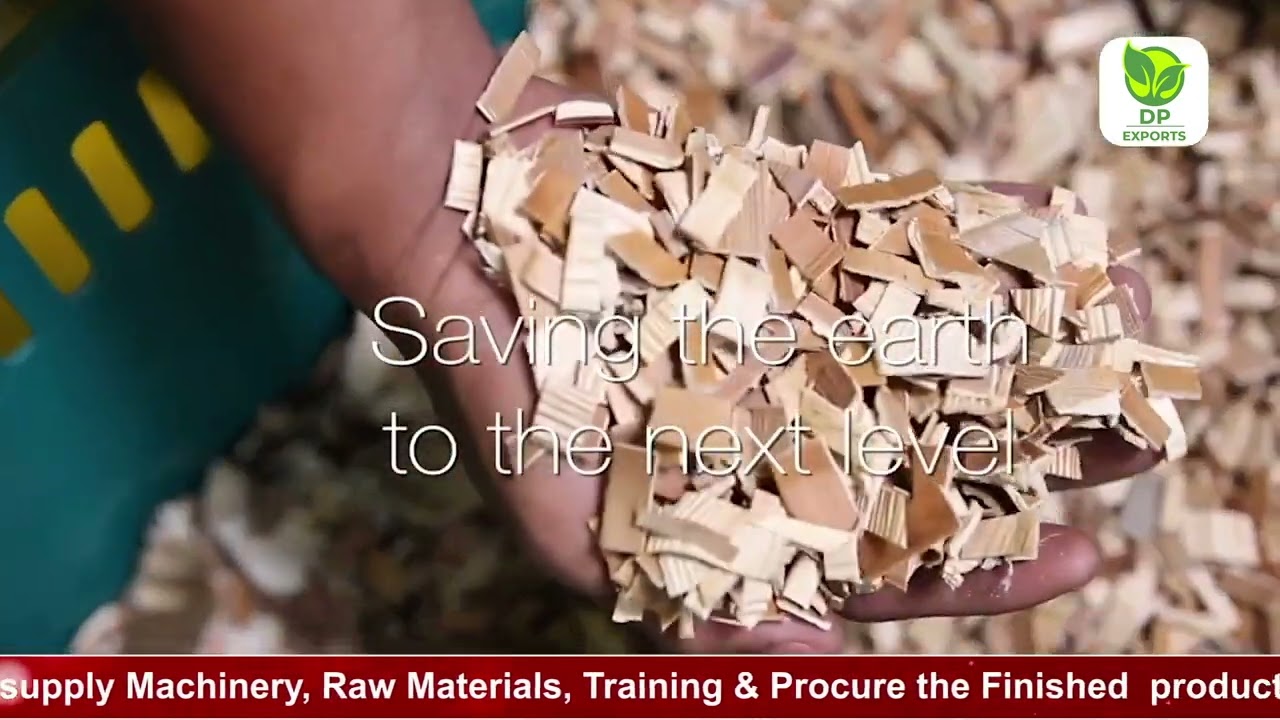 Areca leaf plates manufacturing process DP EXPORTS Bangalore Supply Machinery, Training