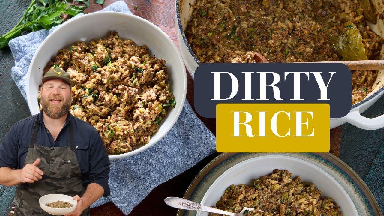 Chef Jean-Paul Makes Dirty Rice (and Shows How to Clean Chicken Gizzards Like a Pro)