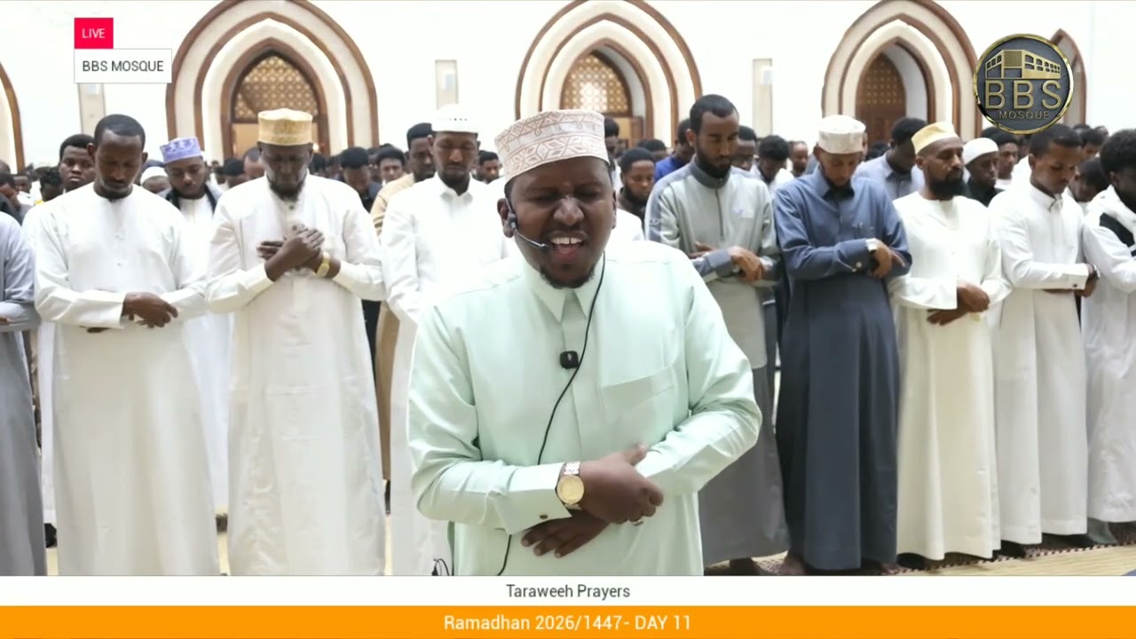 TARAWEEH DAY 11 ||  BBS Mosque | RAMADHAN 2026/1447