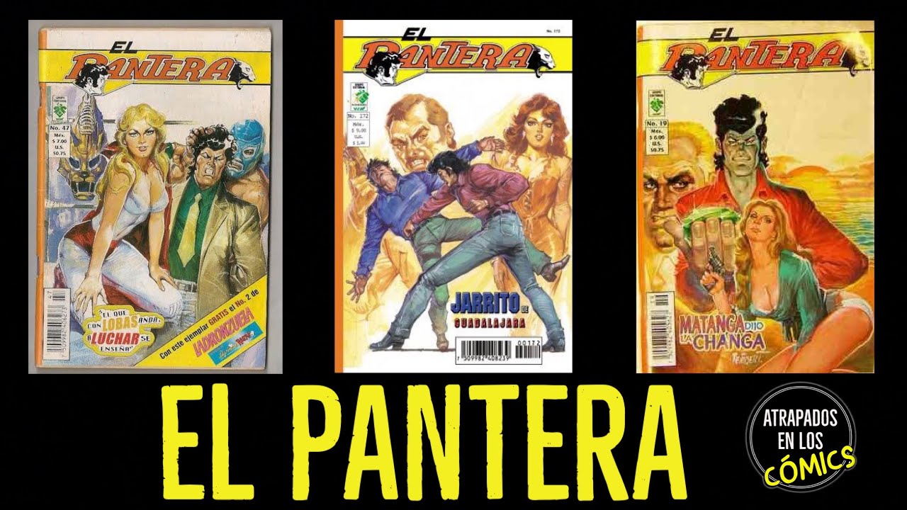 EL PANTERA | EL POPULAR COMIC MEXICANO DE LOS AÑOS 70