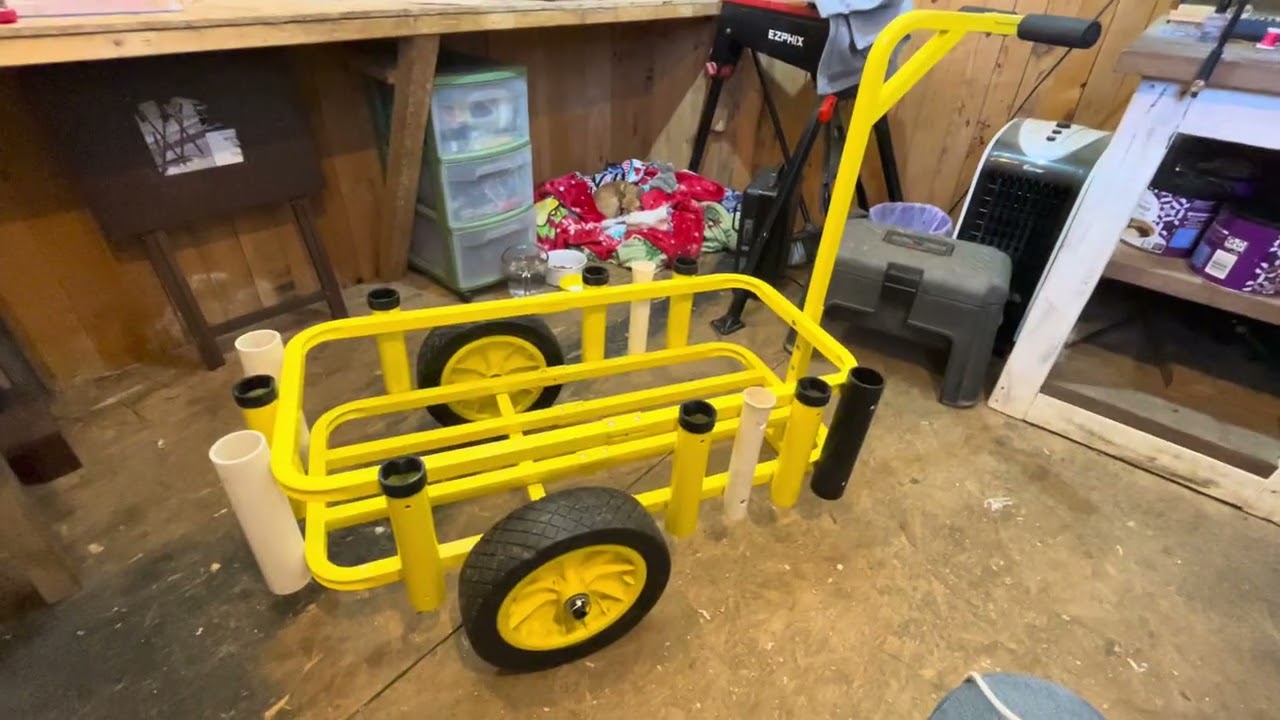 Adding rod holders to my pure cart