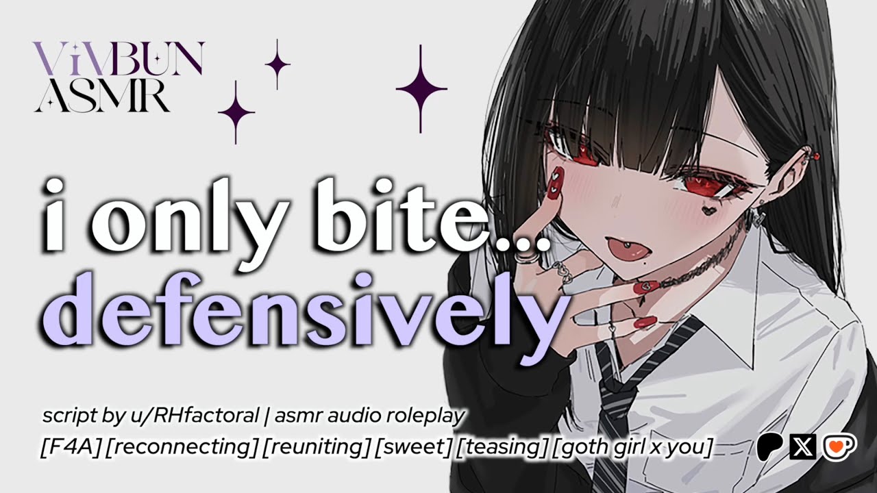 [F4A] Your Childhood Friend Grew Up To Be a Goth | PT. 1 [catching up] [reunion] [teasing] ASMR RP